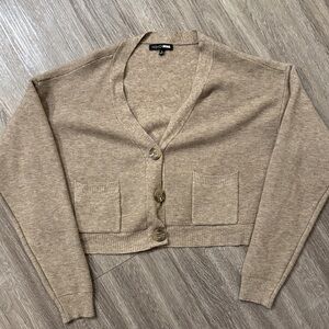 Fashion Nova Beige Women's Cardigan